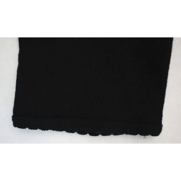 PINK x Victoria's Secret Women's Sz XL Black Heart Eyelette Romper Sleepwear - Picture 7 of 12